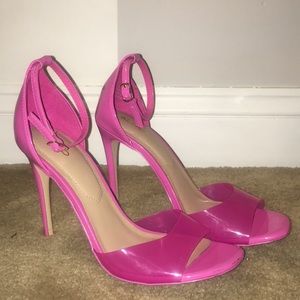 Aldo Ligoria Hot Pink Sandal Heel